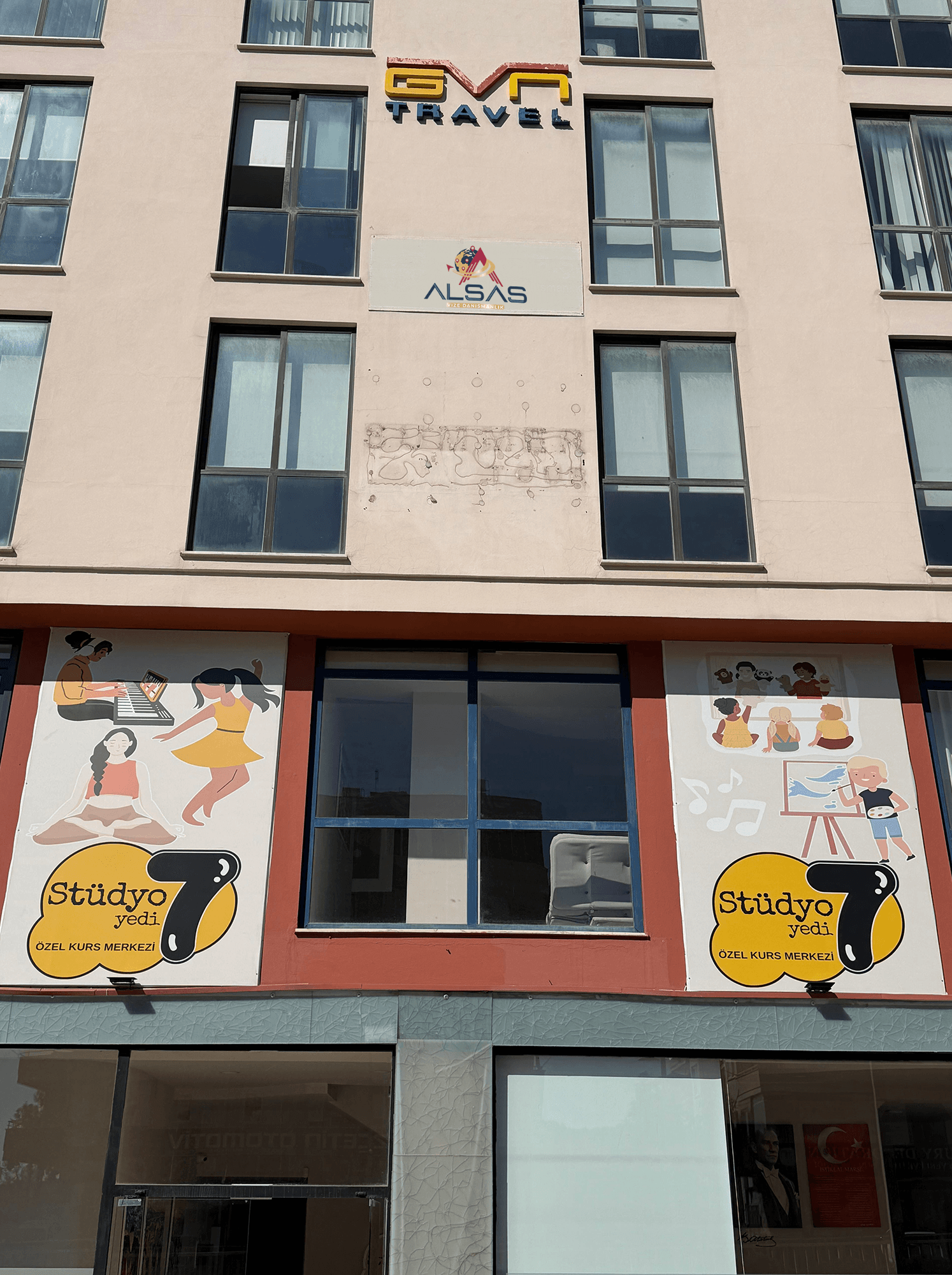 ALSAS Vize - Bina Merdiven Girişi